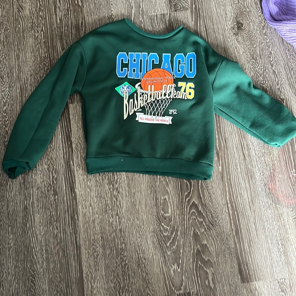 Shein S graphic sweater